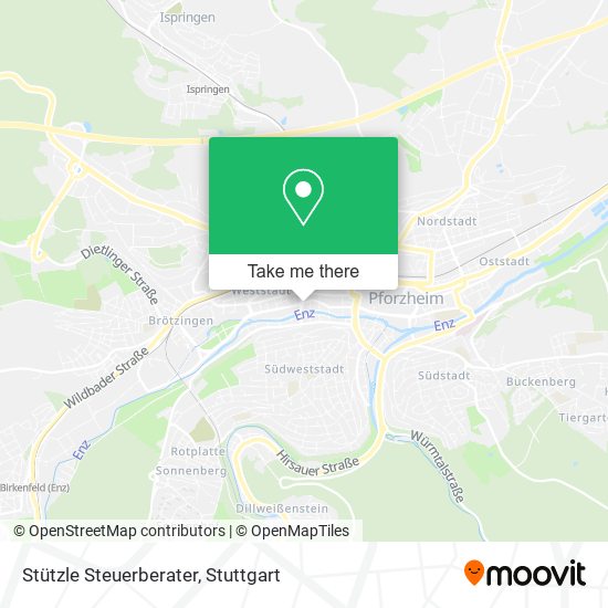 Stützle Steuerberater map