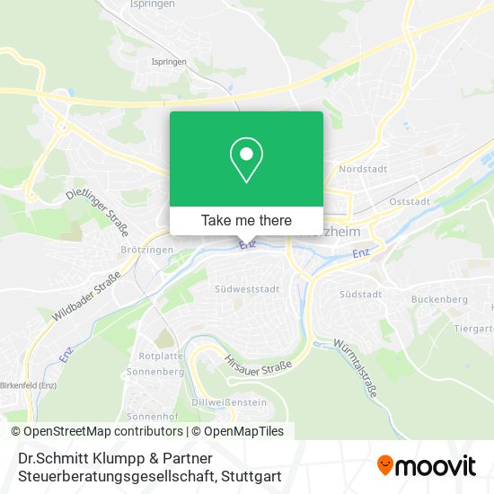 Dr.Schmitt Klumpp & Partner Steuerberatungsgesellschaft map