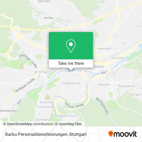 Barbu Personaldienstleistungen map