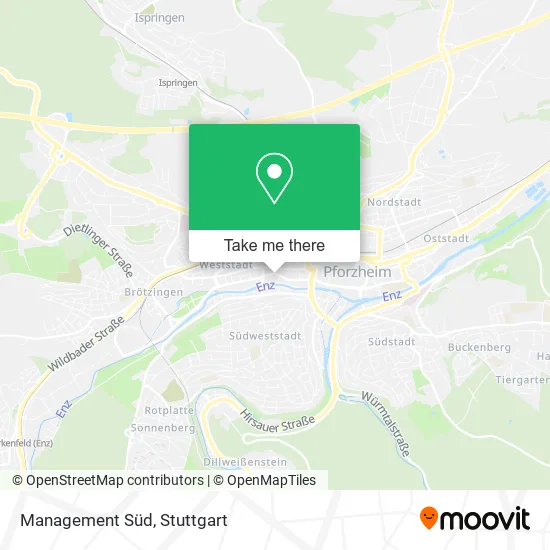 Карта Management Süd