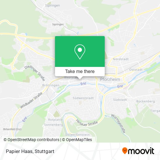 Карта Papier Haas