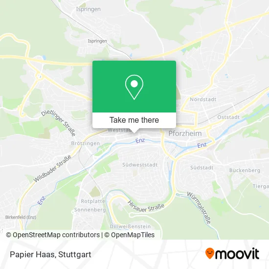 Карта Papier Haas