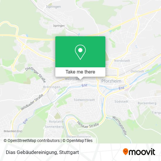Dias Gebäudereinigung map