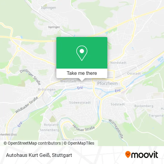 Карта Autohaus Kurt Geiß