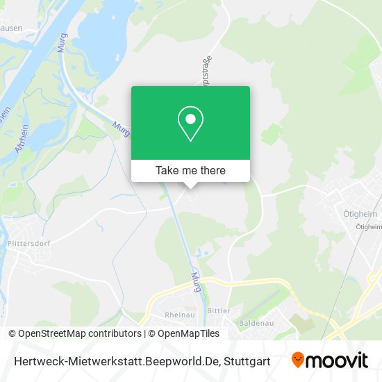 Карта Hertweck-Mietwerkstatt.Beepworld.De