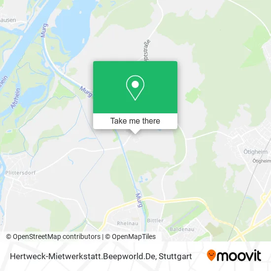 Карта Hertweck-Mietwerkstatt.Beepworld.De