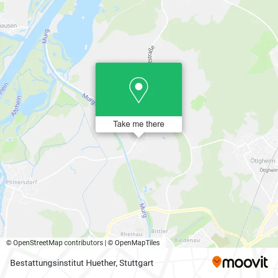 Карта Bestattungsinstitut Huether