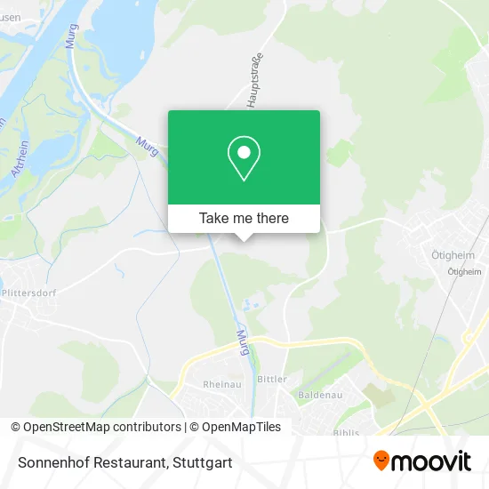 Карта Sonnenhof Restaurant