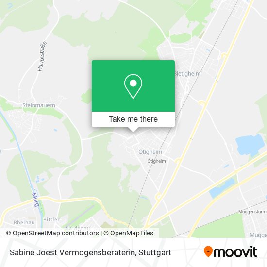Sabine Joest Vermögensberaterin map