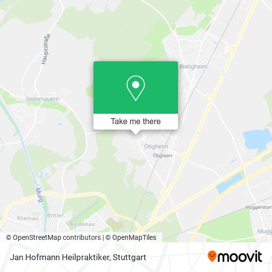 Jan Hofmann Heilpraktiker map