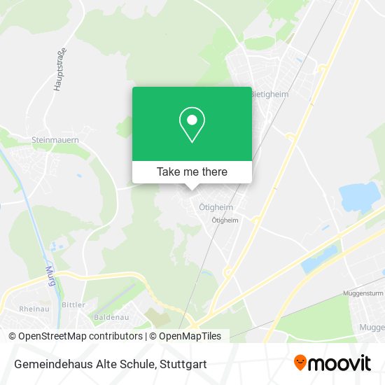 Gemeindehaus Alte Schule map