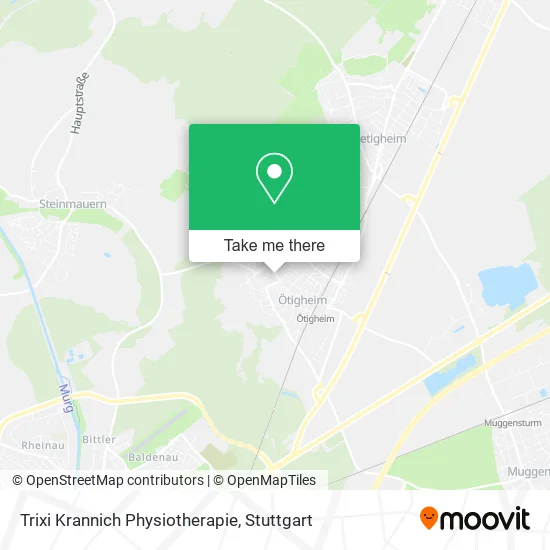 Карта Trixi Krannich Physiotherapie