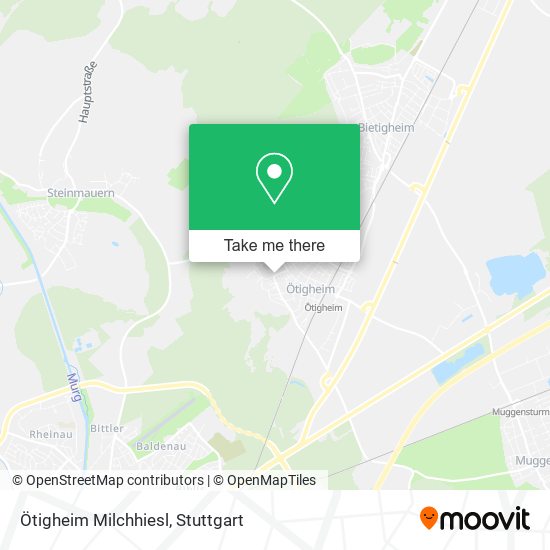 Карта Ötigheim Milchhiesl