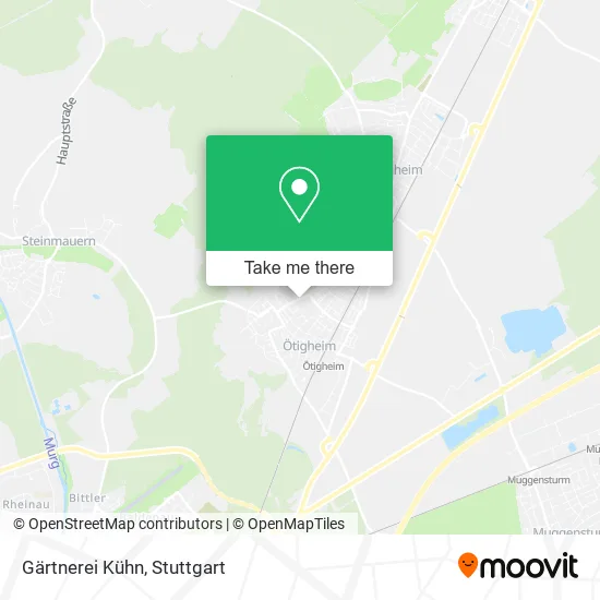 Карта Gärtnerei Kühn