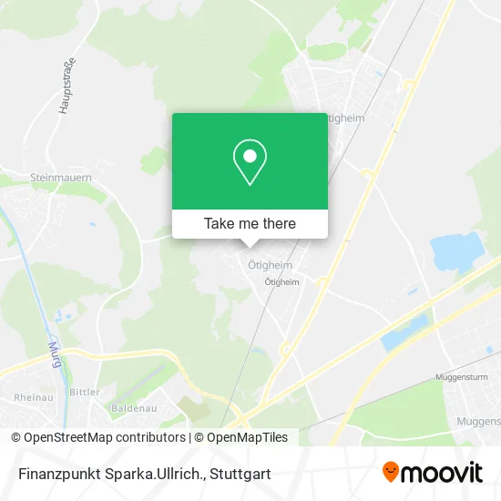 Карта Finanzpunkt Sparka.Ullrich.