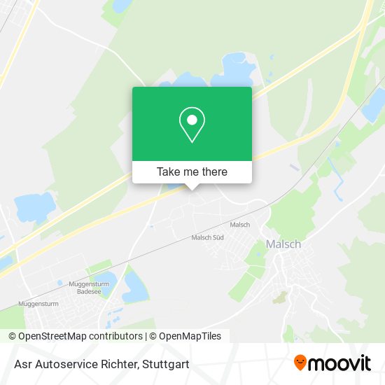 Asr Autoservice Richter map