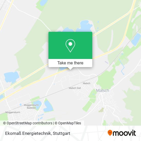 Ekomaß Energietechnik map