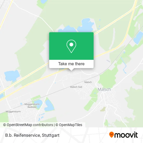 Карта B.b. Reifenservice