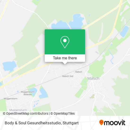 Body & Soul Gesundheitsstudio map