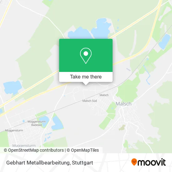 Карта Gebhart Metallbearbeitung