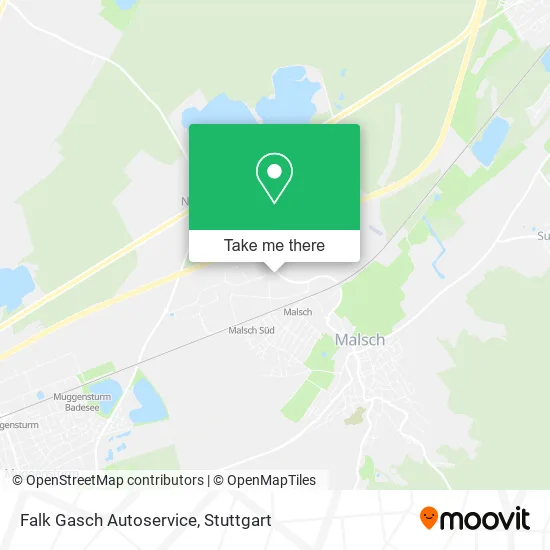 Карта Falk Gasch Autoservice