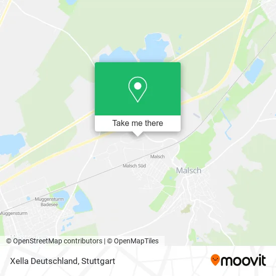 Карта Xella Deutschland
