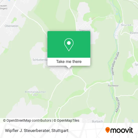 Карта Wipfler J. Steuerberater