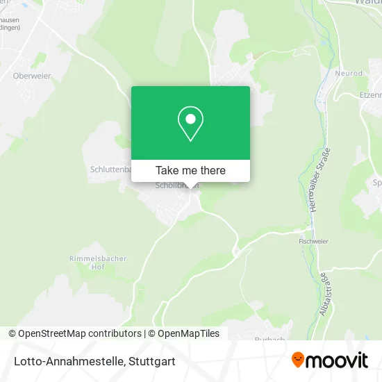 Lotto-Annahmestelle map