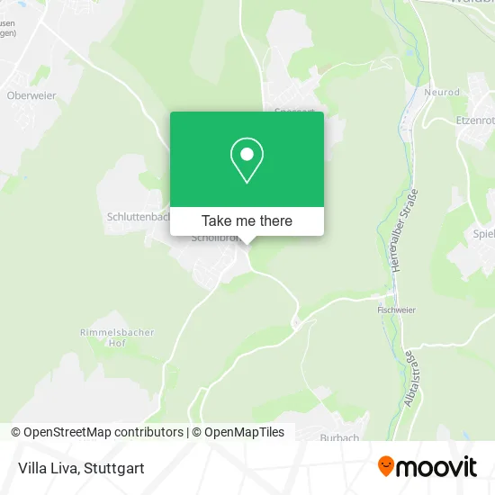 Villa Liva map