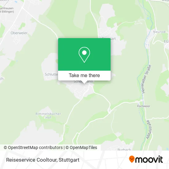Карта Reiseservice Cooltour