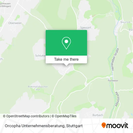 Карта Orcopha Unternehmensberatung