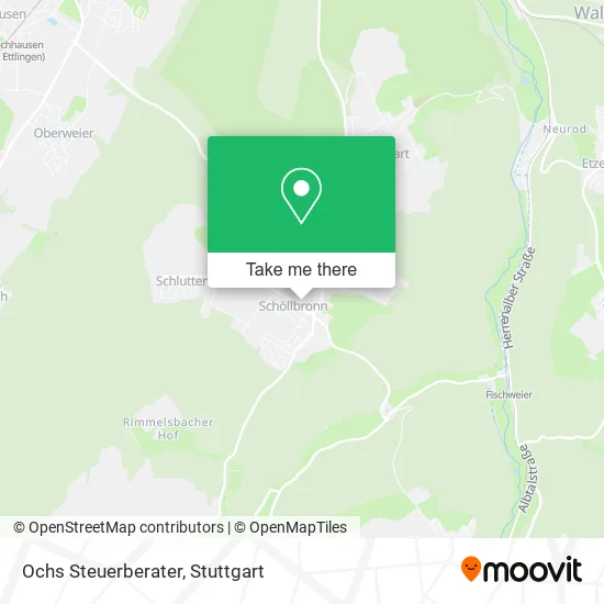 Карта Ochs Steuerberater