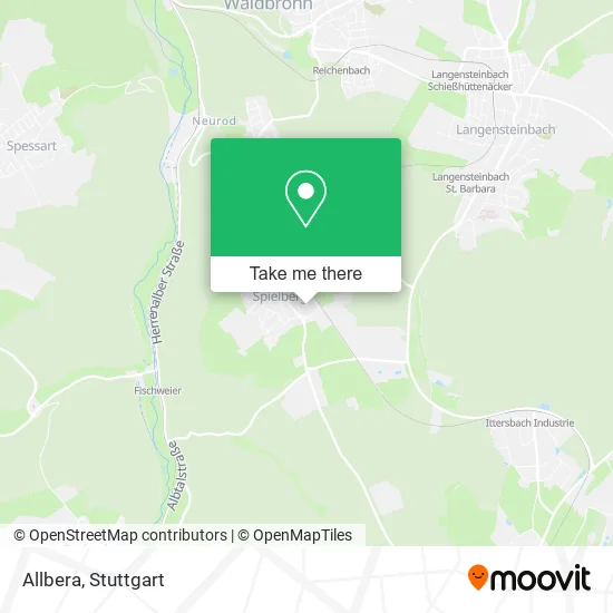 Карта Allbera
