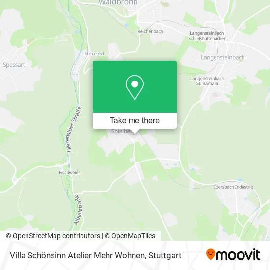 Карта Villa Schönsinn Atelier Mehr Wohnen