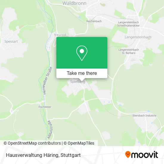Карта Hausverwaltung Häring