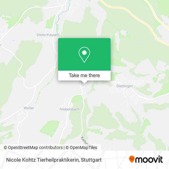 Nicole Kohtz Tierheilpraktikerin map