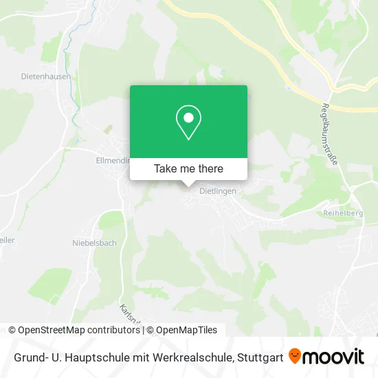 Карта Grund- U. Hauptschule mit Werkrealschule