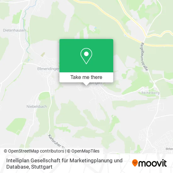 Карта Intelliplan Gesellschaft für Marketingplanung und Database