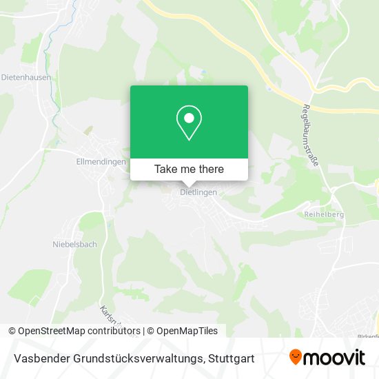 Vasbender Grundstücksverwaltungs map