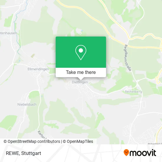 REWE map