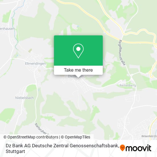 Dz Bank AG Deutsche Zentral Genossenschaftsbank map