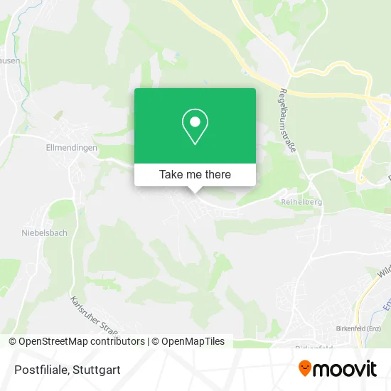 Карта Postfiliale