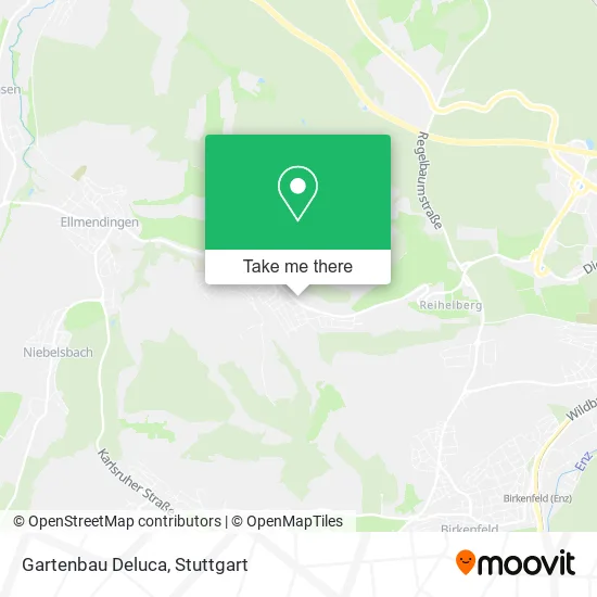 Карта Gartenbau Deluca