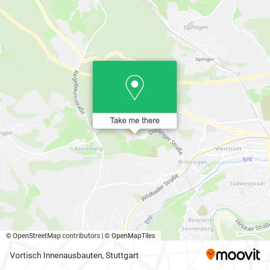 Карта Vortisch Innenausbauten