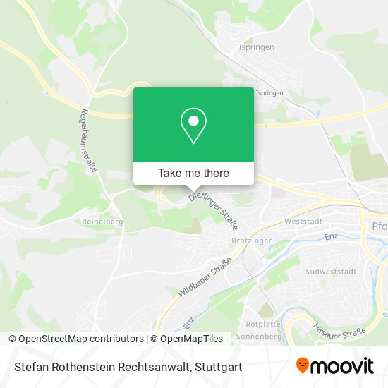 Stefan Rothenstein Rechtsanwalt map