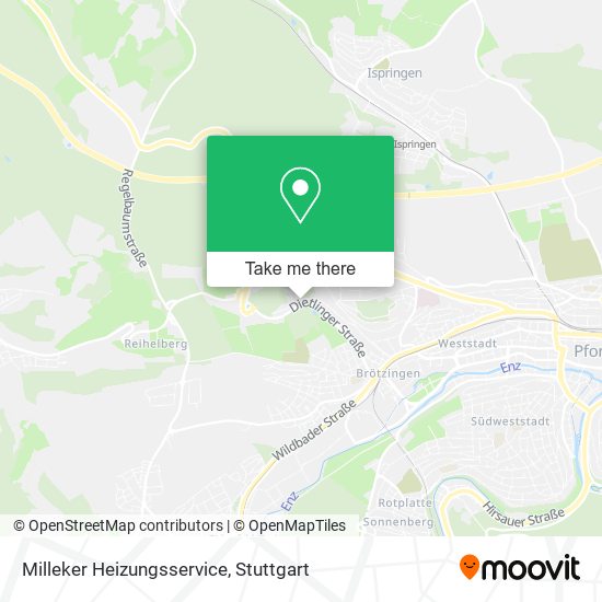Карта Milleker Heizungsservice