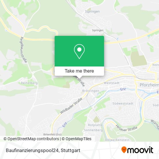 Карта Baufinanzierungspool24
