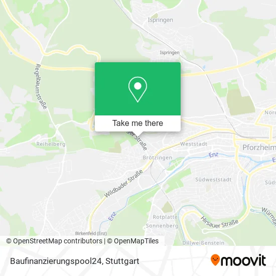Карта Baufinanzierungspool24