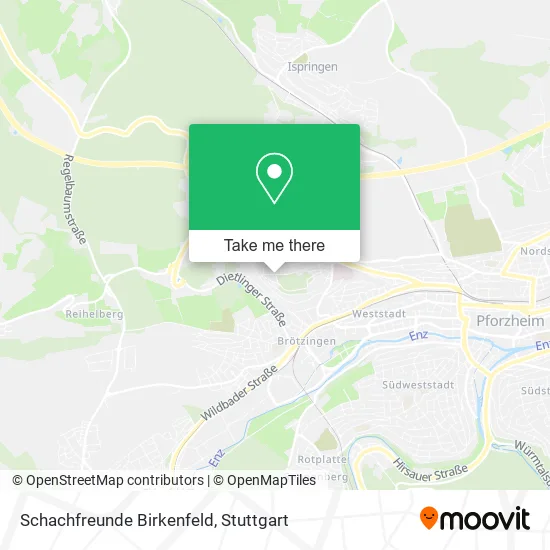 Карта Schachfreunde Birkenfeld