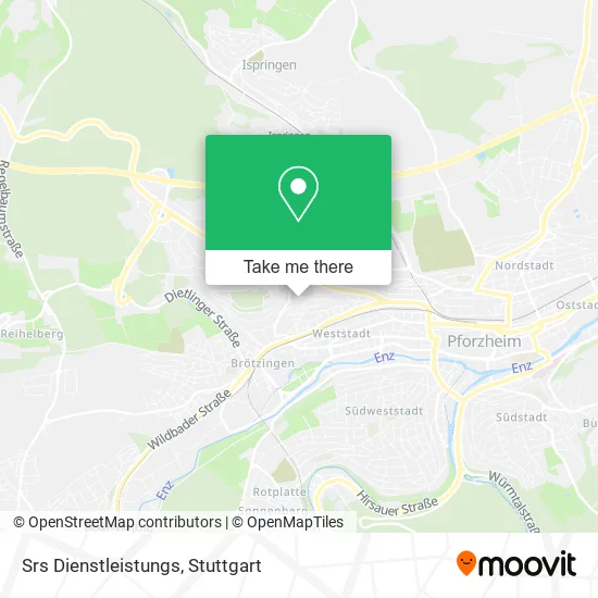 Карта Srs Dienstleistungs